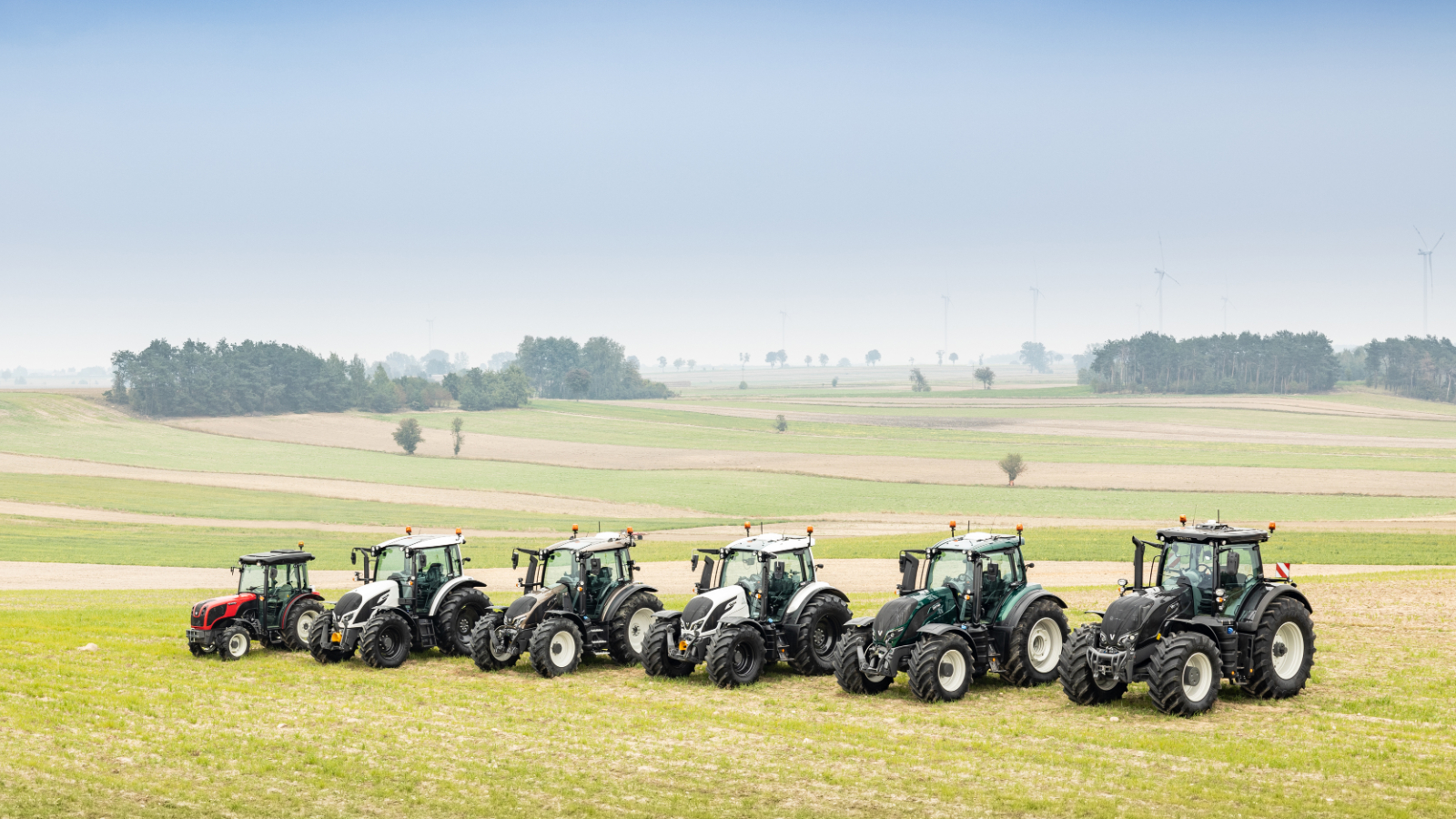 Valtra Tractors family photo 2020 full tractor range