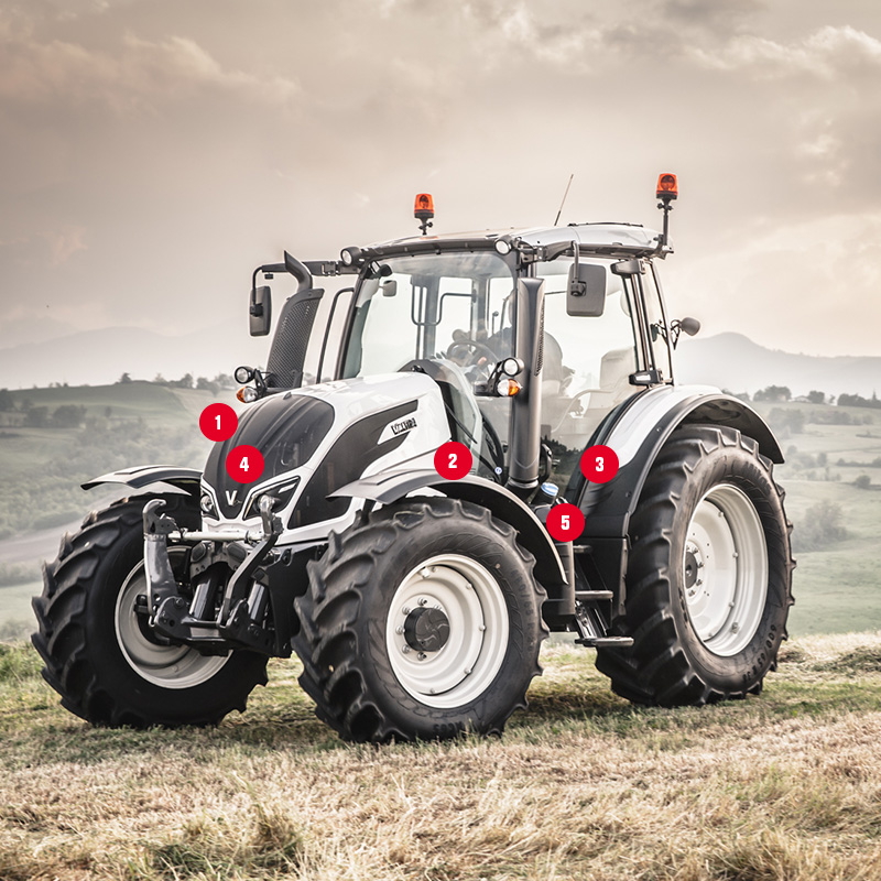 Maintenance, Reliable operation of your tractor